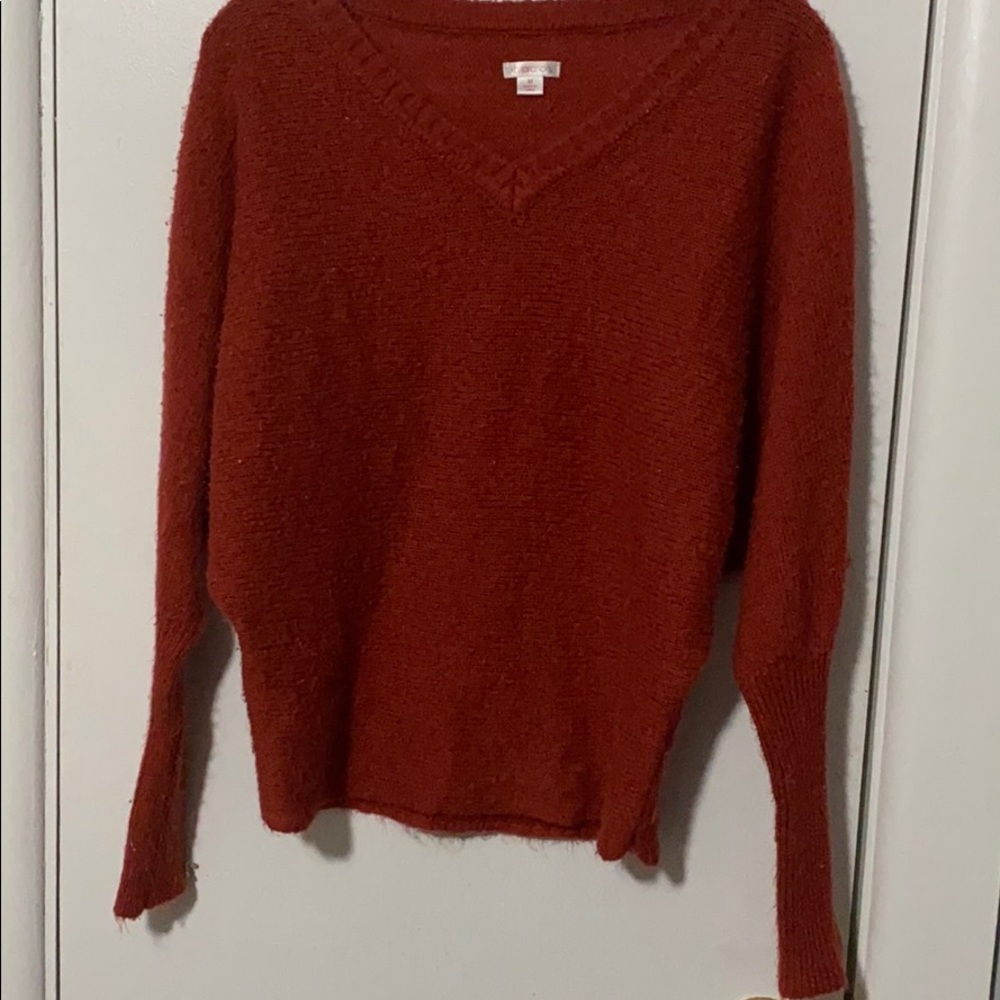Burnt orange sweater🍂🍁